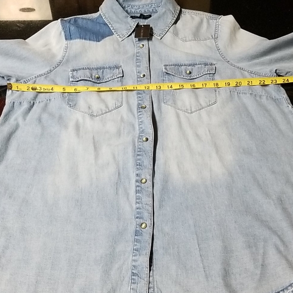 Lane Bryant Jean Shirt - Picture 7 of 11